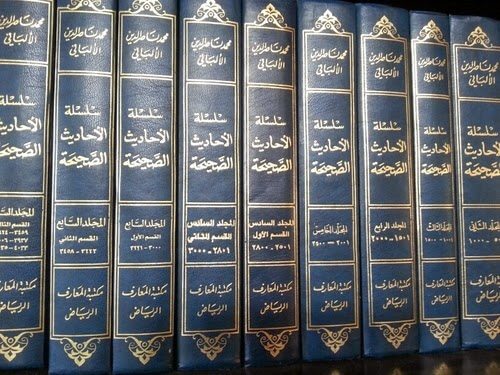 7 jilid besar kitab Silsilah al-Ahadits ash-Shahihah. Karya ini yang dianggap para ahli membedakan Syaikh al-Albani dengan ahli hadits lainnya. Karena ia memiliki ensiklopedi karyanya sendiri.